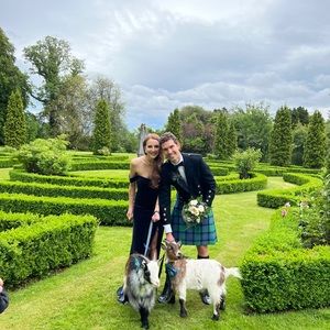 Jenny Yoo velvet gown